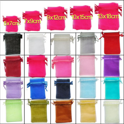 organza gift pouches