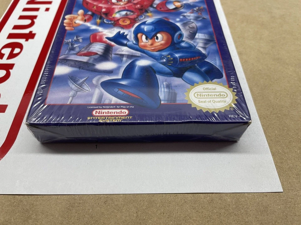 Nes Nintendo Capcom Mega Man 5 Megaman V Brand New Factory Sealed H-Seam - Image 2 of 4