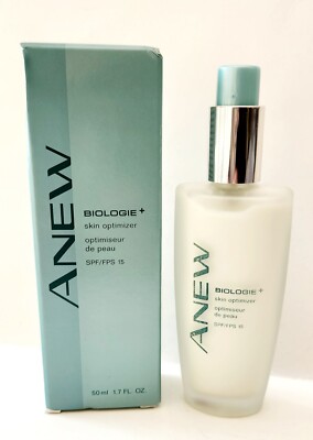 AVON Anew Biologie+ Skin Optimizer Skin Correcting 1.7 fl.oz  SPF15  NEW NOS 