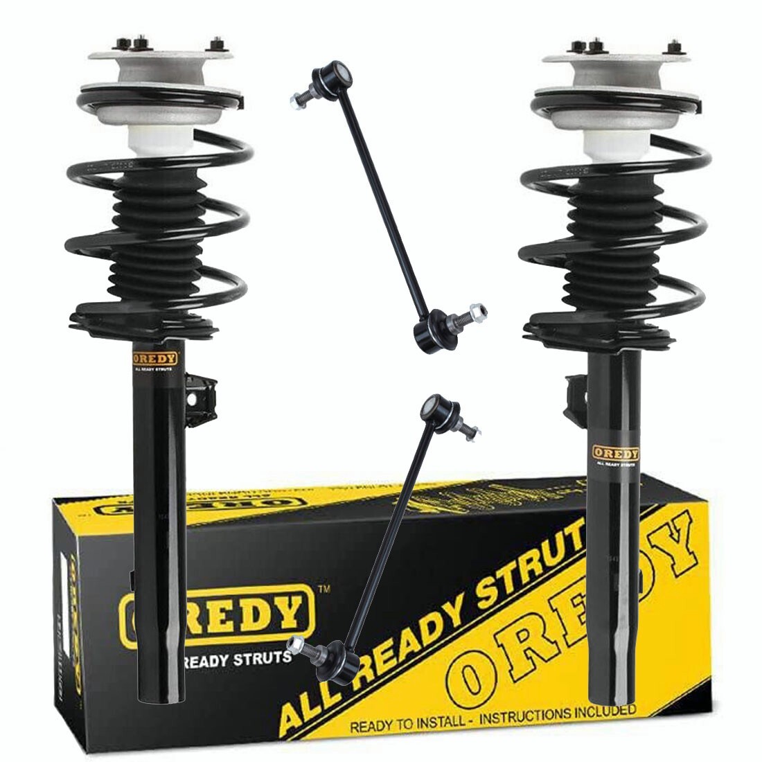 4PC Front Struts & Sway Bars Kit for BMW 323i 323Ci 325i 325Ci 328i