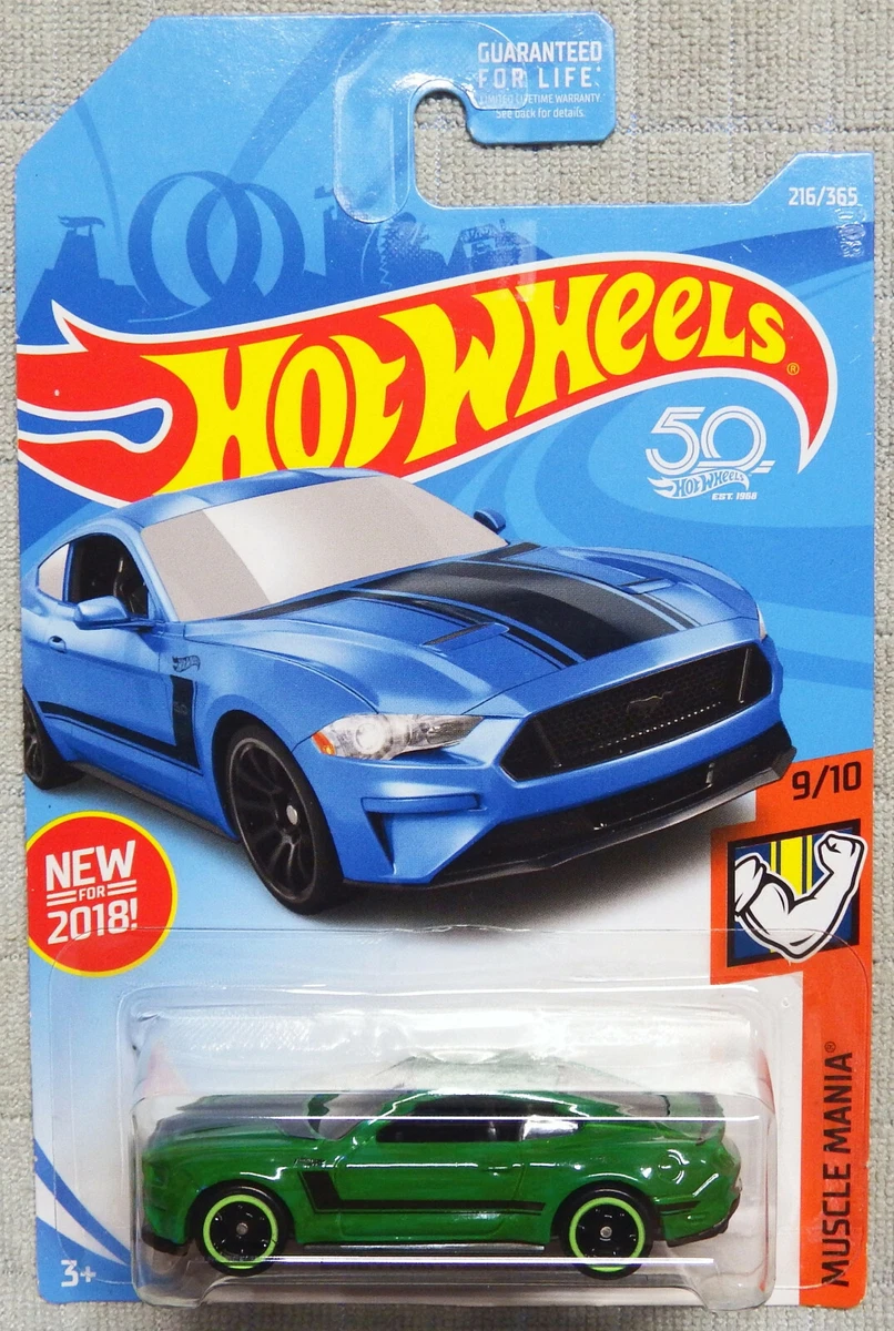 Hot Wheels 2018 FORD MUSTANG GT Custom Color Variations