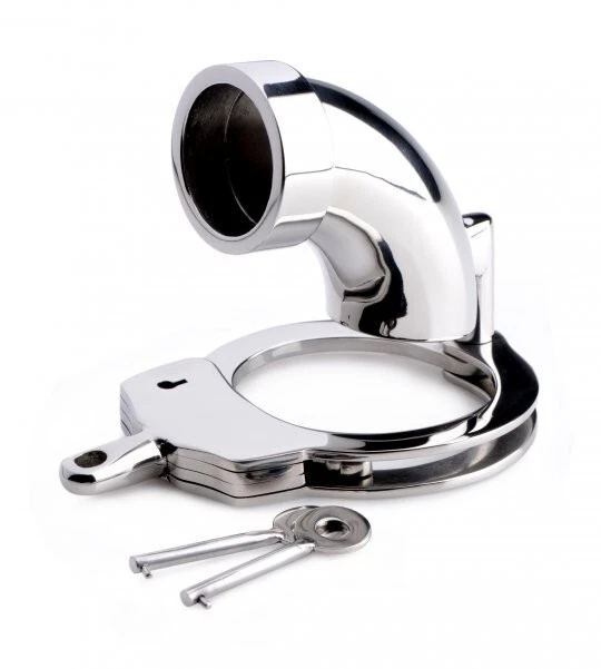 Dispositivo de castidade masculino The CockCuff gaiola peniana punho Kink Industries Bondage BDSM St - Imagem 4 de 4