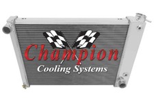 2 Row 1 Kr Champion Radiator For 1967 68 1969 Pontiac Firebird Trans Am V8 Eng