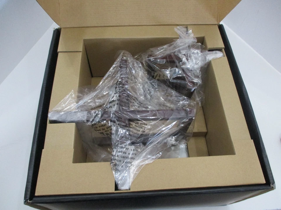 Umbra Fila 3 Tier Stacking Serving Tower w White Plates Espresso Oak Stands NIB - Image 4 of 4