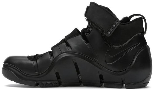 NIKE ZOOM SOLDIER II (GS) LEBRON JAMES 325208-001 BLACK-ANTHRACITE