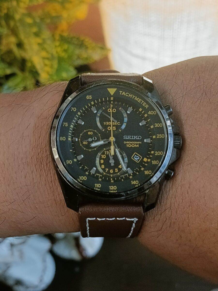 AUTHENTIC QUARTZ CHRONOGRAPH BLACK JAPAN MEN'S 7T92-0NK0 AUTHENTIC QUARTZ CHRONOGRAPH BLACK JAPAN MEN'S 7T92-0NK0