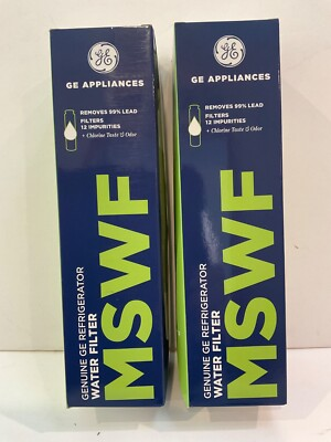 #ad 2 PACK GE MSWF SmartWater Refrigerator Replacement Water Filter New USA $19.99