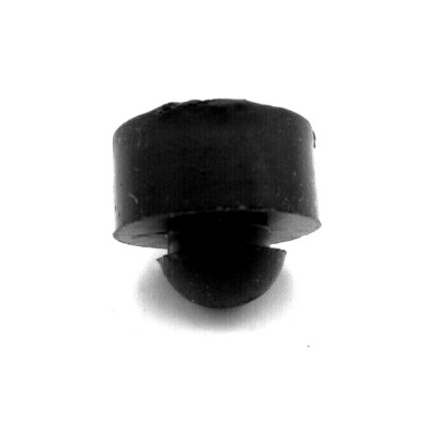 1/4'' ID Hole Tight Grip Push In Bumper For 1/4'' Hole 1/16'' Thick Panel 1/4'' Pad