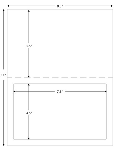 100 Laser Ink Jet Etiketten PayPal mit Abreißbeleg - Perfekt für eBay Versand! - Bild 2 von 4