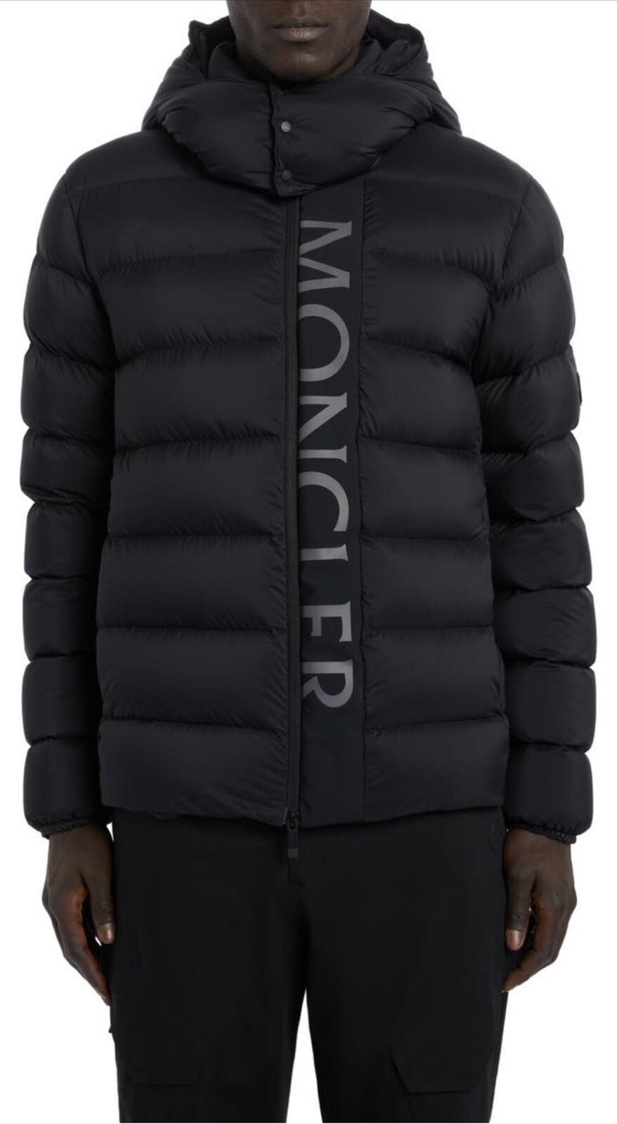 Moncler UME Reflective Logo Short Down Puffer Jacket New Size 4 (Large)