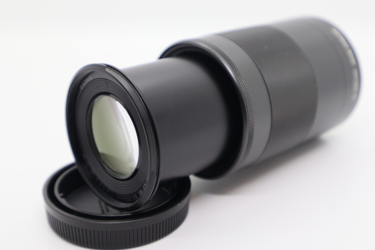 Canon EF-M 55-200mm f/4.5-6.3 IS STM Zoom Lens for Mirrorless