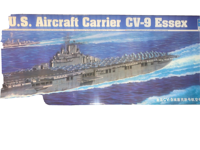 Trumpeter #05602. USS Aircraft Carrier CV-9 Essex. 1:350 | eBay