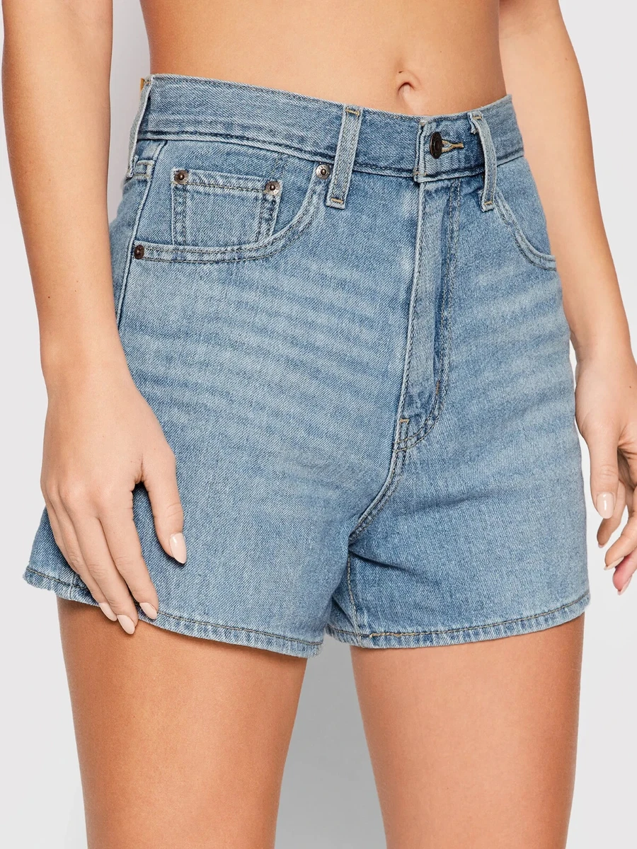 Shorts altos online de jean