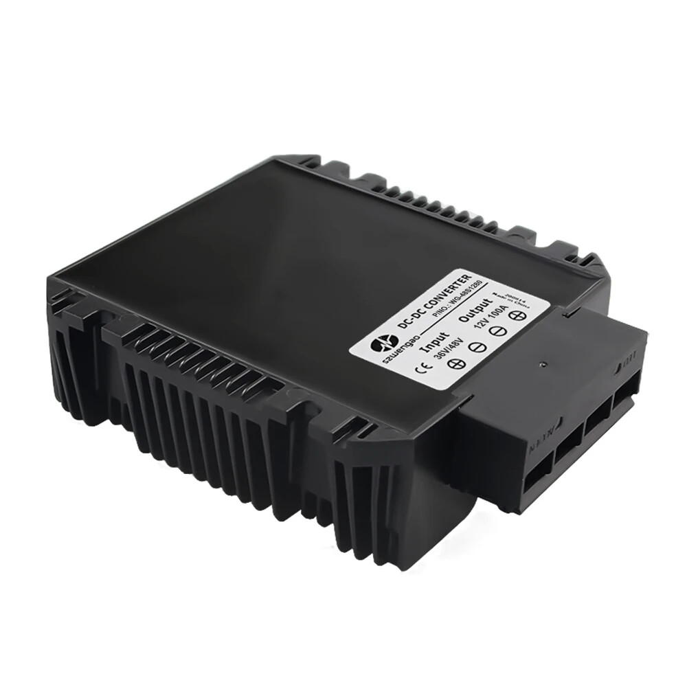 s2wengao DC-DC CONVERTER 36/48V to 12V 36V 48V to 12V 100A 1200W DC DC