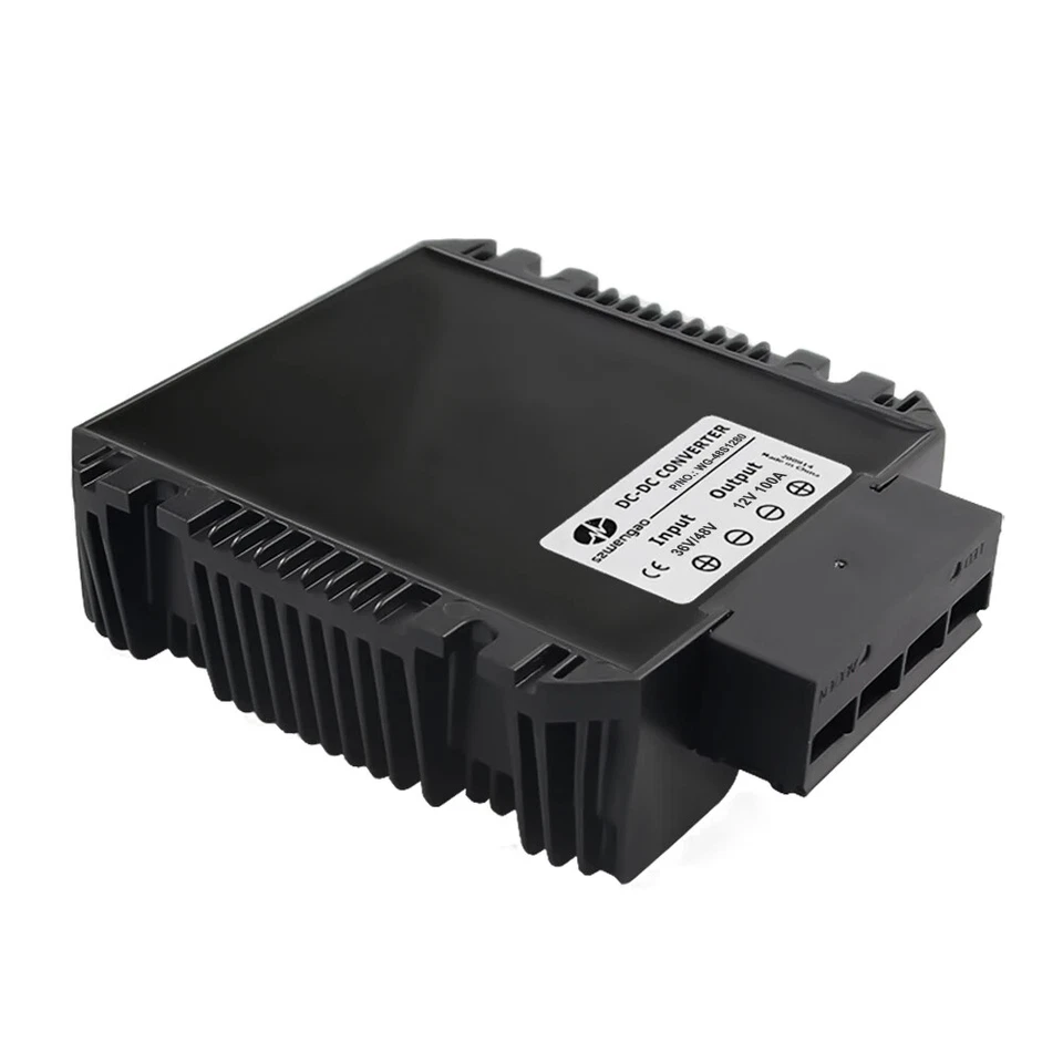 DC 36V 48V auf 12V/13,8V 80A 100A DC Wandler Step Down Power PKW LKW Boote - Bild 3 von 4