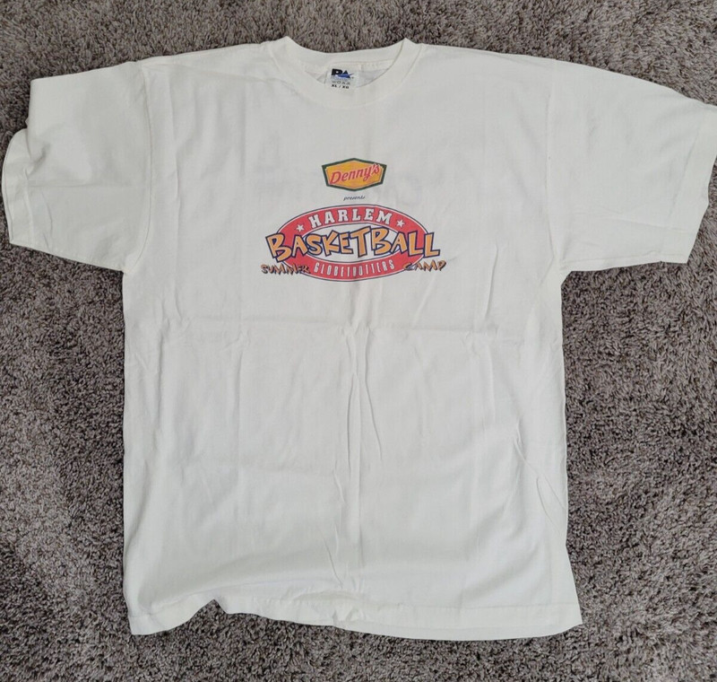 Harlem Globetrotters Summer Camp Staff Shirt-Never worn