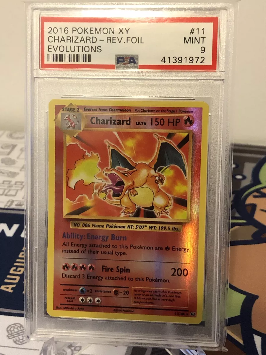  Pokemon - Charizard (11/108) - XY Evolutions - Reverse