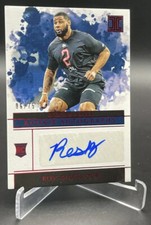 2020 Panini Impeccable Football 06/75 Ross Blacklock Texans Rookie Auto Red