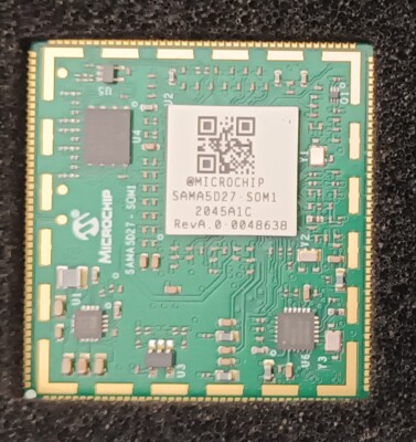 Mikrochip ARM Cortex SAMA5D27 System auf einem Chip (ATSAMA5D27-SOM1)