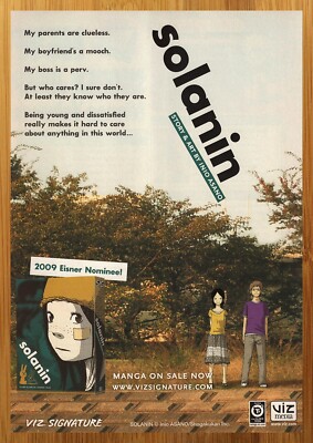 2009 Solanin Anime/Manga Series Print Ad/Poster Authentic DVD