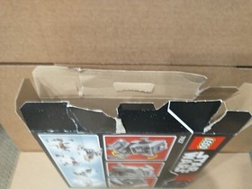 Lego 7657 Star Wars AT-ST 100% Complete w/ Minifigure, Manual & Box (Damaged)