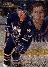 1996-97 Fleer Flair #35 Ryan Smyth EDMONTON OILERS