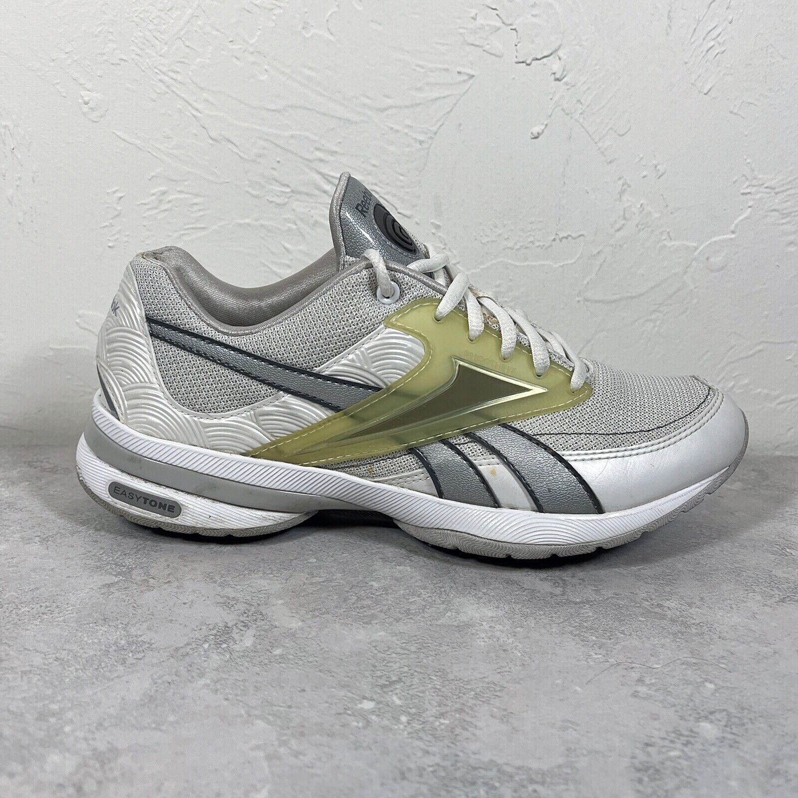 Reebok EasyTone Reeinspire II Women's Size White Gray Mesh Fitness Walking  Shoes | eBay