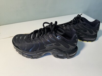 Nike Air Max Plus Black Men/Women Size 5Y