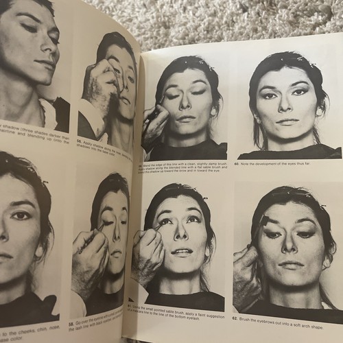 Film and Television Makeup Artist Instructions Herman Buchman 1st Ed 1973 - Picture 13 of 21