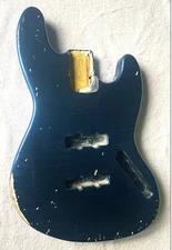 JVG  J Bass Body NITRO RELIC MidnightBlue Pearl metallic  Order Yours JVGuitars