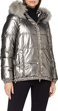 Geox Women's W Backsie Parka Size Uk 14 Eu 44 New Priced £259