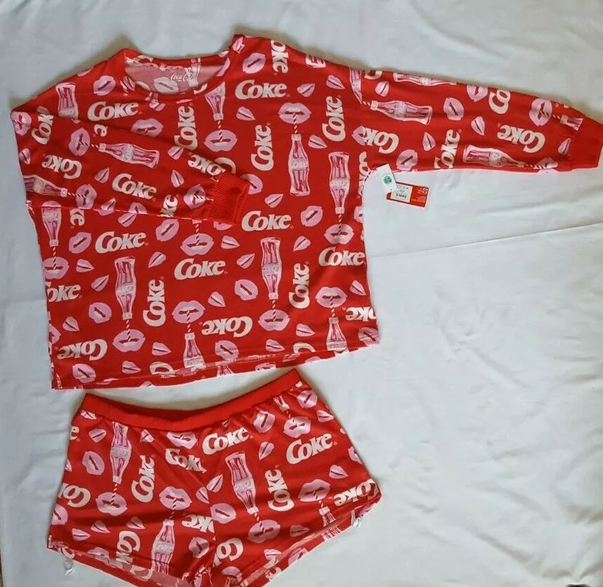 Coca cola pajama set sales