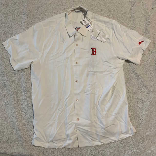 tommy bahama red sox shirt
