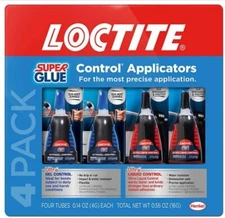 Loctite 2 Ultra Gel and 2 Ultra Liquid Super Glue 4 pack 0.14oz each