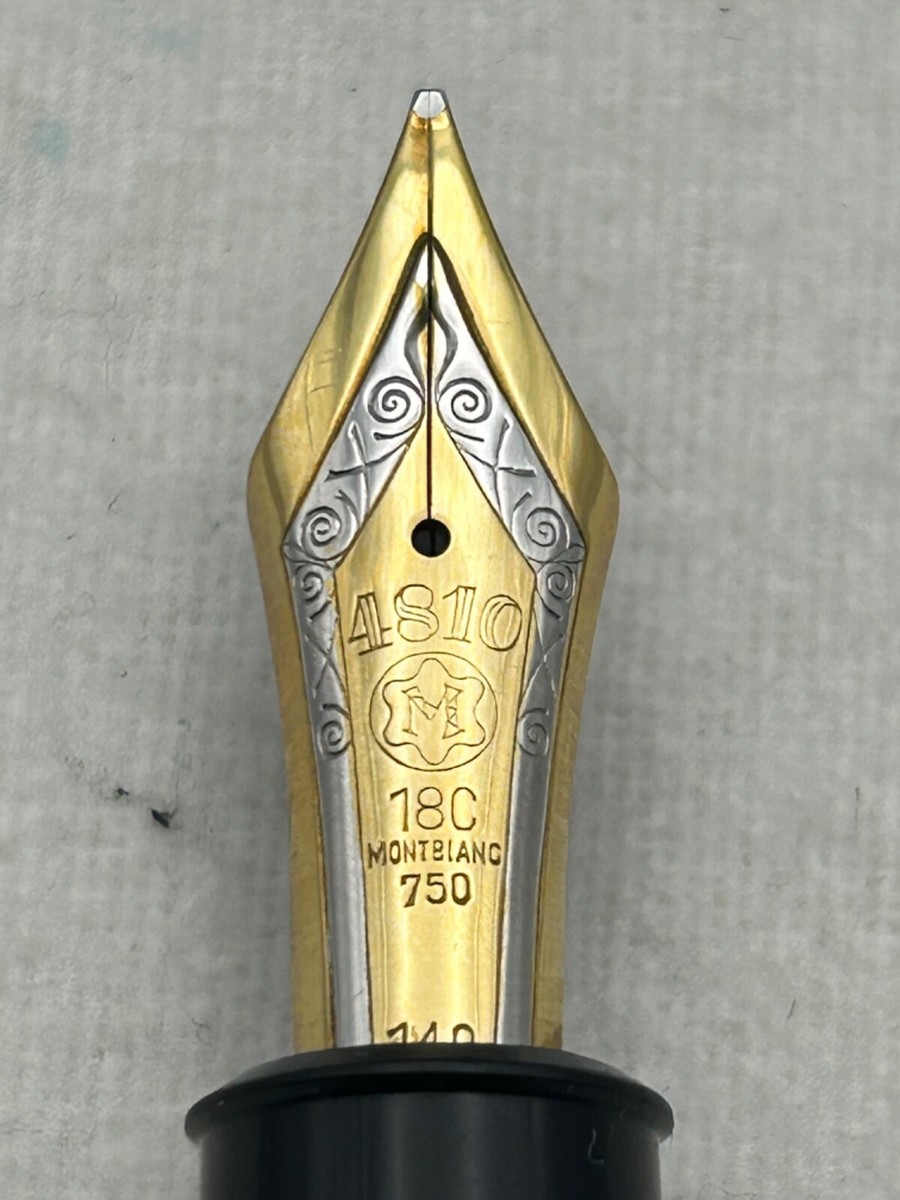 MONTBLANC3本4810 M 18C 18k750 ,14k ,18k Montblanc Meisterstuck Pix 18k 750 4810 Fountain Pen - FREE