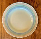 Cremax Banded Petalware Macbeth Evans Pastel 9" Plate - excellent condition