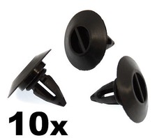 10x Mini Cooper enjoliveur plastique clips pour seuil / bas de caisse latéraux