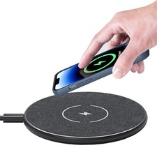 30W Fast Wireless Charger Pad for iPhone 15/1...