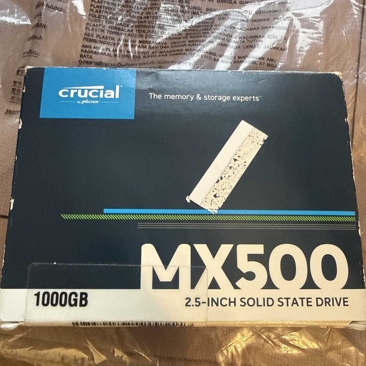 Crucial MX500 1TB 3D NAND 2.5