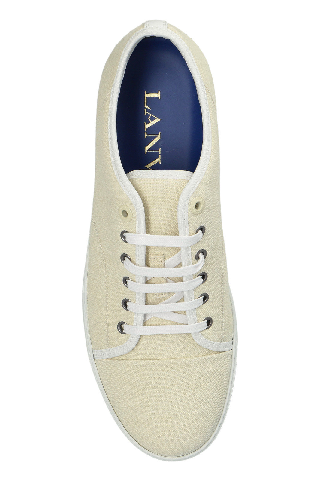 LANVIN DBB1 Beige Sneakers New & Authentic image 4