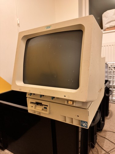 Working 1990 IBM PS/1 2011 Computer, Mouse, no Keyboard Retro, Vintage ...
