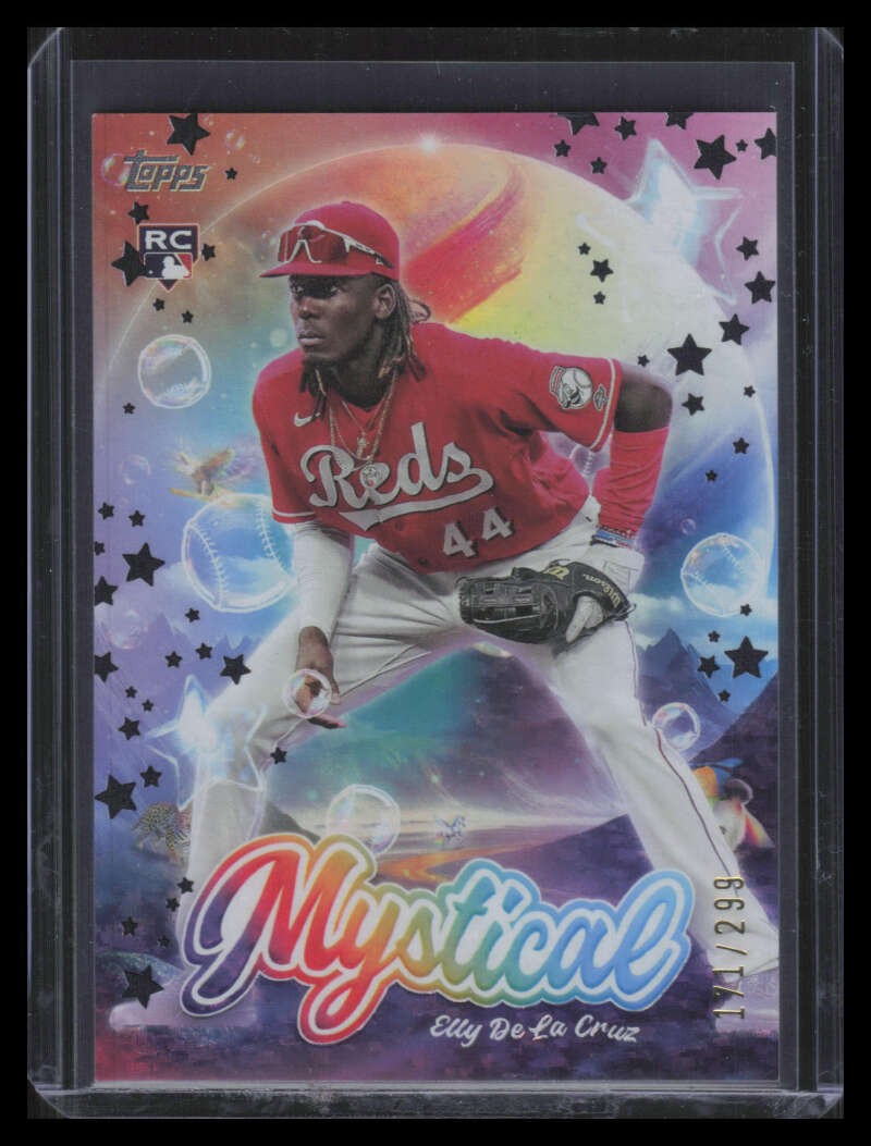 2024 Topps Update Mystical Black mys6 Elly De La Cruz Rookie 171/299