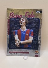 Johan Cruyff /50 – Topps Bonafide Baller FC Barcelona 2025/26 |Cracked Gold