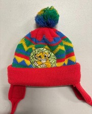 Vintage The Lion King Simba Winter Hat Beanie with Pom Pom Toddler size