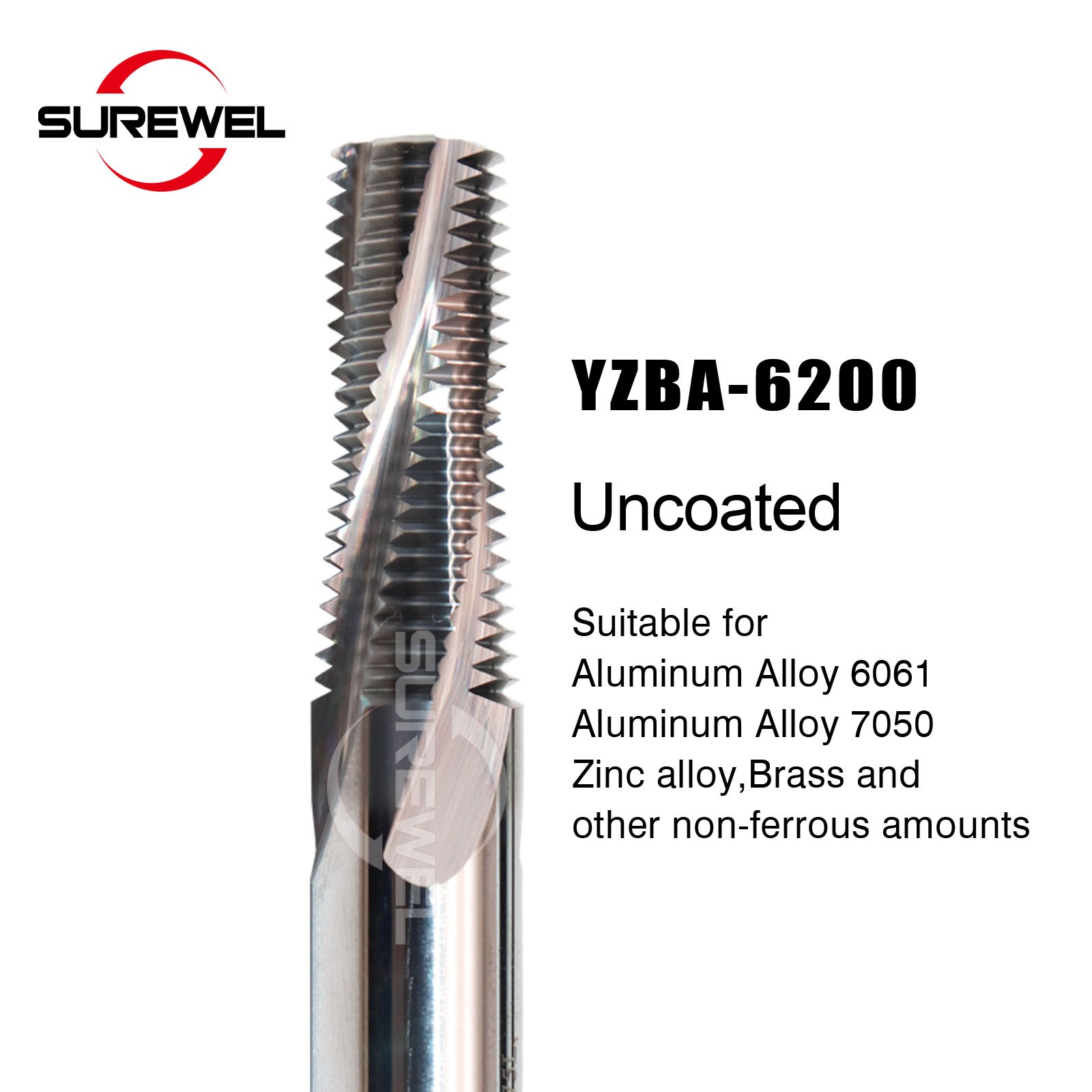 Full-Tooth Carbide Thread Milling Cutter BSPT 3/4" CNC Machining Center Tools