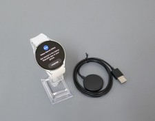 Samsung Galaxy Watch6 SM-R945U 44mm Aluminum Smartwatch - Silver w/ White Band