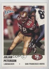 2003 Fleer Platinum Julian Peterson #56 0q3