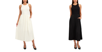 dkny long dress DKNY By Donna Karan Long Sleeve V Neck Mesh Long Dress