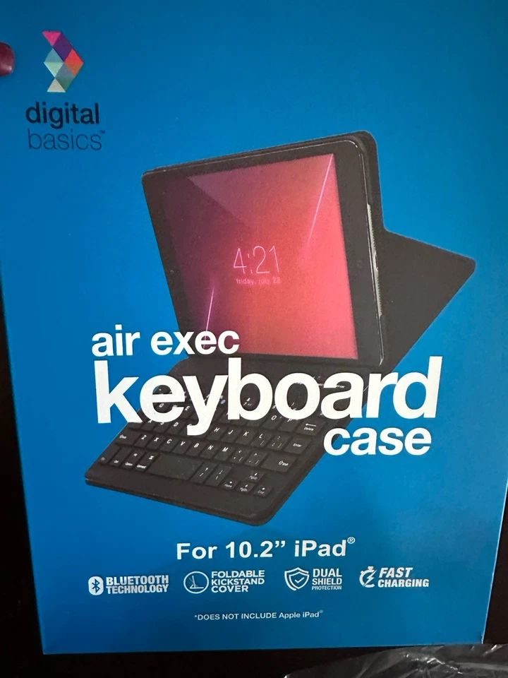 Air Exec Keyboard Case for iPad 10.2 Inch - Brand New Still In Original Package - Image 2 of 4