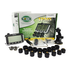 Eez Rv Eeztire Tpms Tire Pressure Monitoring System - 8 Sensors - New Batteries